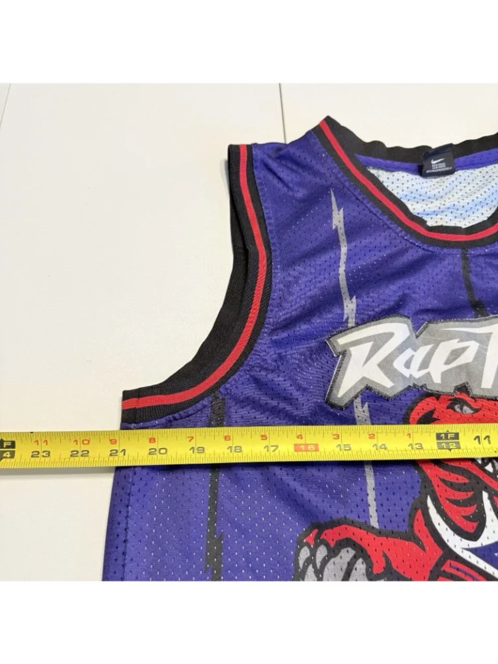 Vintage Nike Vince Carter Toronto Raptors Jersey Mens Large